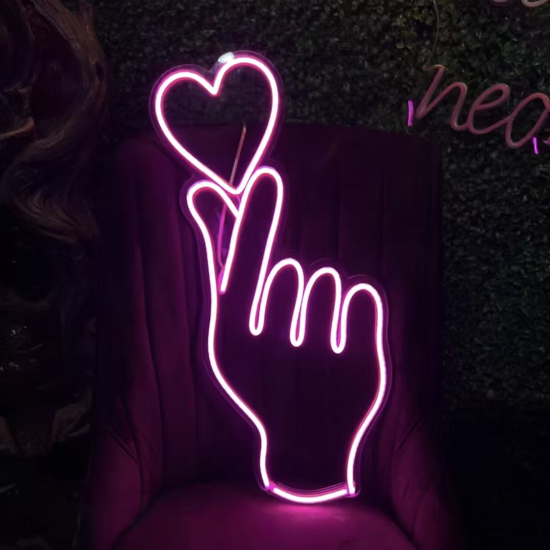 Party Games Name - ป้ายไฟนีออนแบบกำหนดเอง ไฟนีออน LED ส่วนตัว ตกแต่งผนังอะคริลิก สำหรับงานแต่งงาน