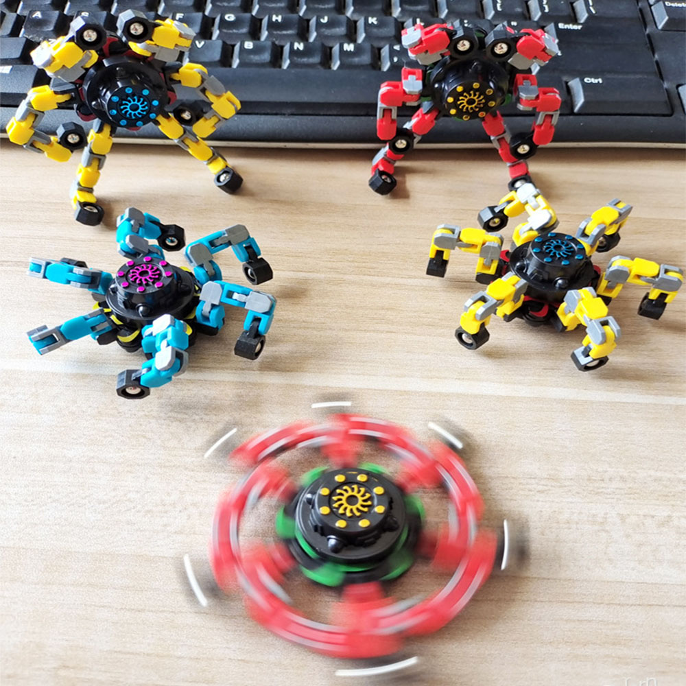 Party Games For Adults And Kids - Deformed Fidget Spinner Chain ของเล่นเด็ก Antistress