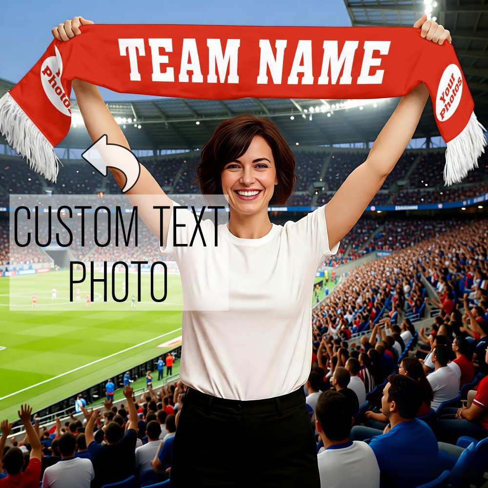 ผ้าพันคอแฟนทีมแบบกำหนดเอง 1 ชิ - Party Games Name บทวิจารณ์และราคา
